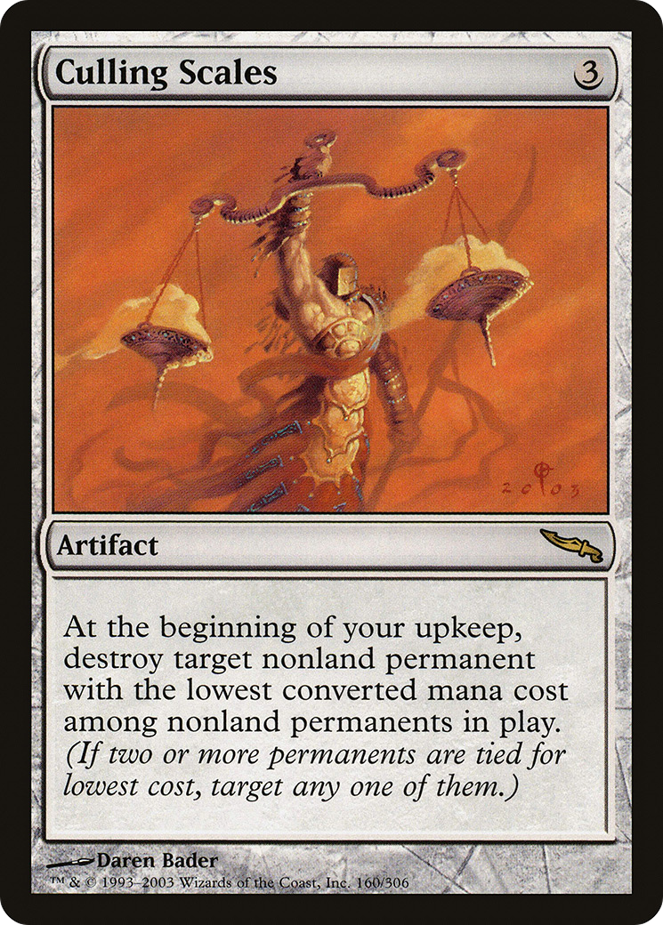 Culling Scales (MRD-160) - Mirrodin