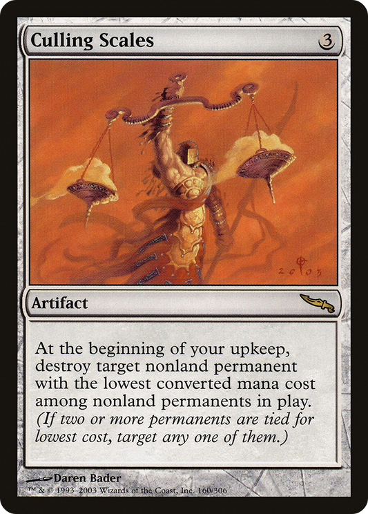 Culling Scales (MRD-160) - Mirrodin