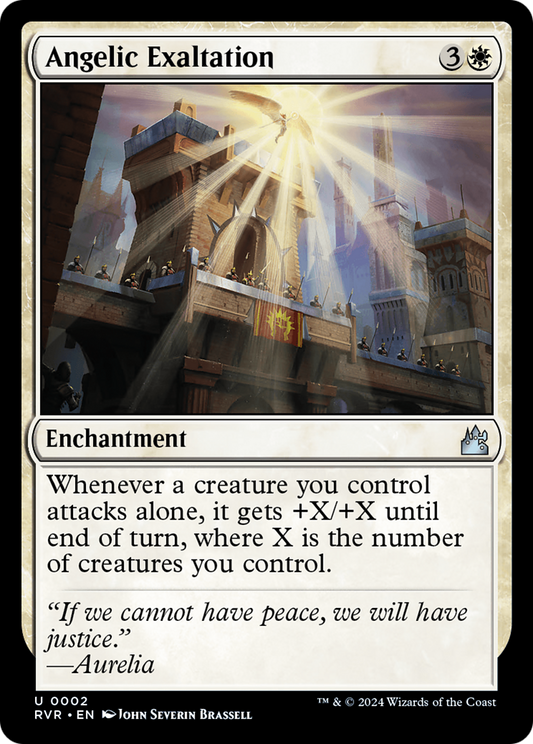 Angelic Exaltation (RVR-002) - Ravnica Remastered