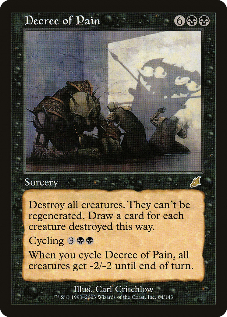 Decree of Pain (SCG-064) - Scourge