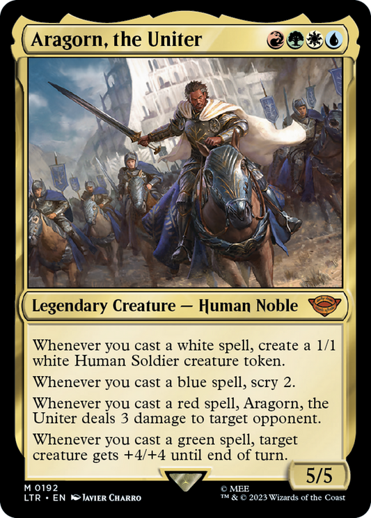 Aragorn, the Uniter (LTR-192) - The Lord of the Rings: Tales of Middle-earth