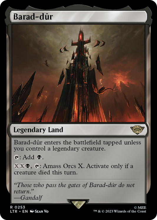 Barad-dur (LTR-253) - The Lord of the Rings: Tales of Middle-earth Foil