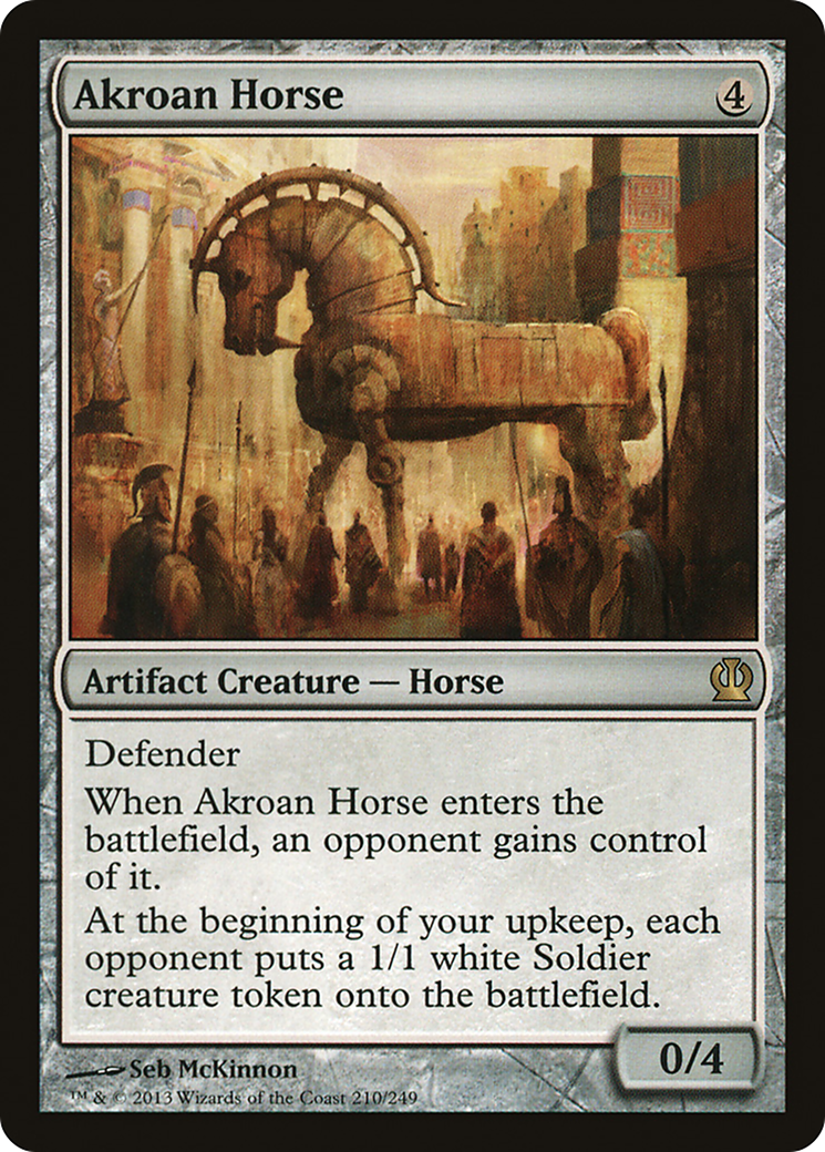 Akroan Horse (THS-210) - Theros Foil