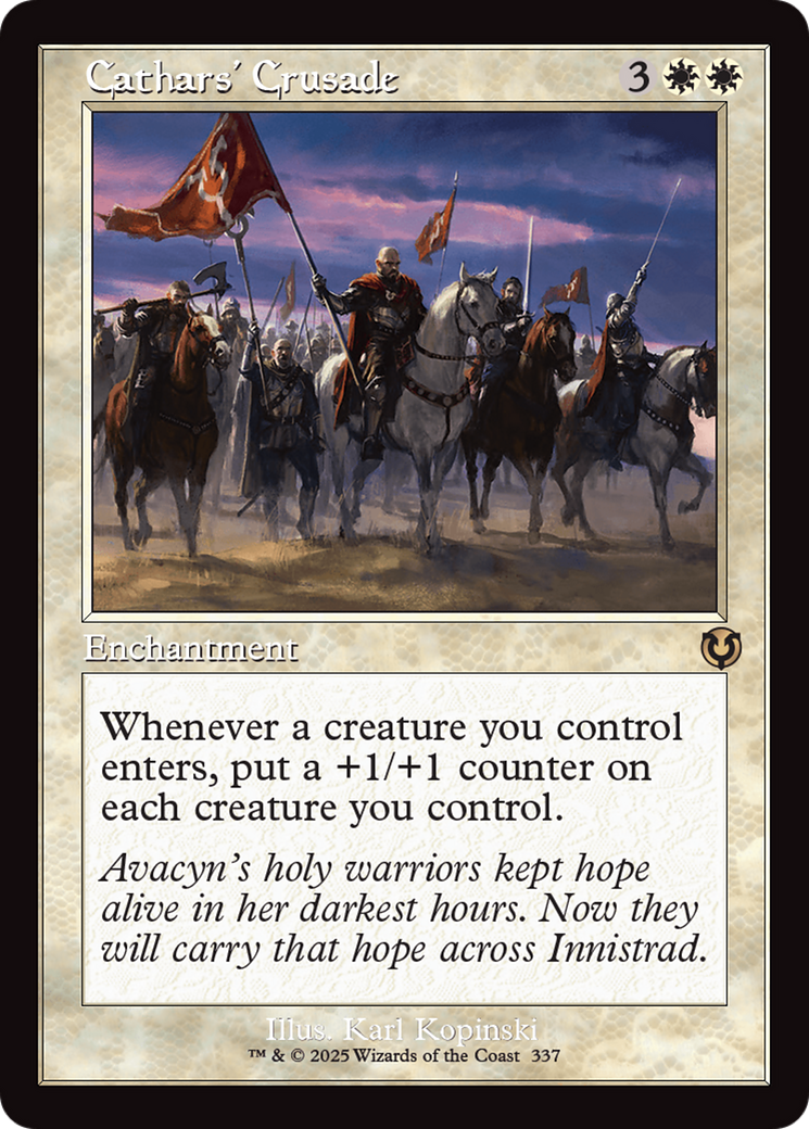 Cathars' Crusade (INR-337) - Innistrad Remastered Foil