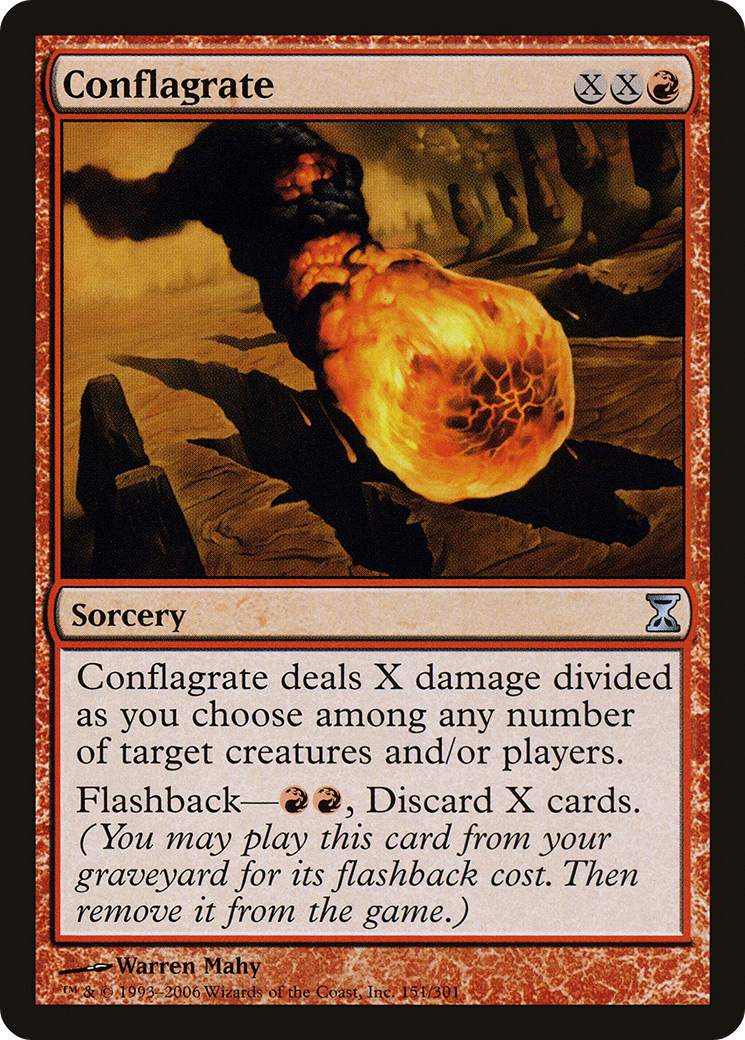 Conflagrate (TSP-151) - Time Spiral Foil