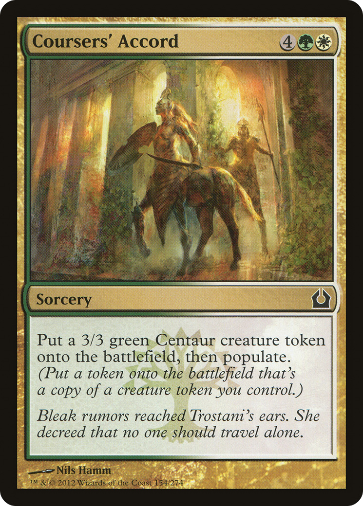 Coursers' Accord (RTR-154) - Return to Ravnica