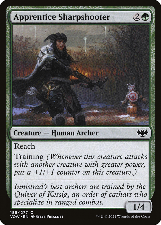 Apprentice Sharpshooter (VOW-185) - Innistrad: Crimson Vow
