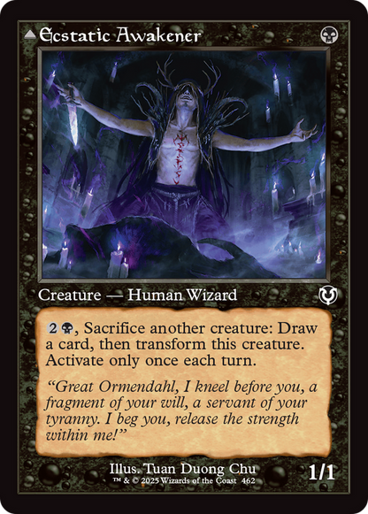 Ecstatic Awakener // Awoken Demon (INR-462) - Innistrad Remastered Foil