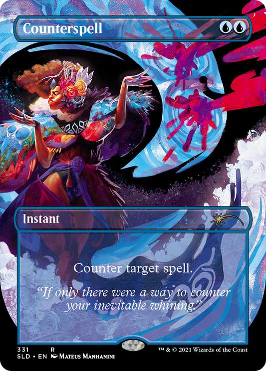 Counterspell (331) (SLD-331) - Secret Lair Drop (Borderless) Foil