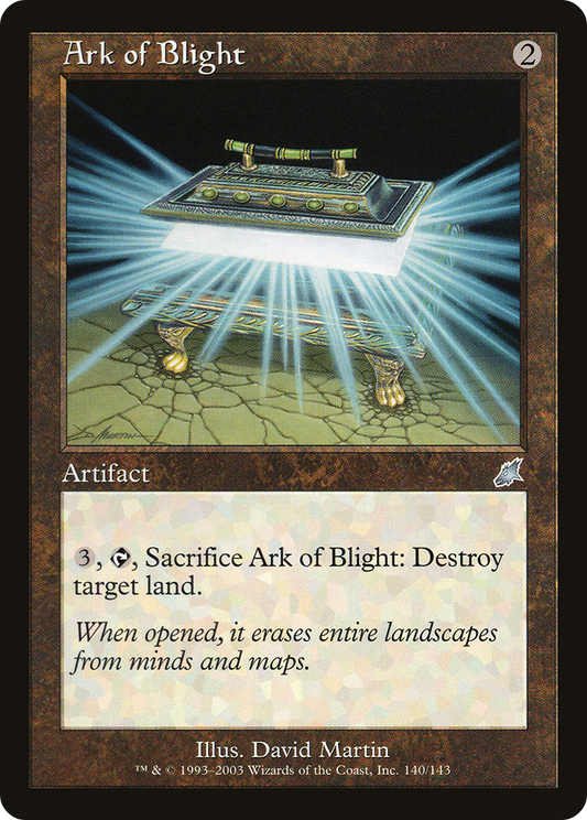 Ark of Blight (SCG-140) - Scourge
