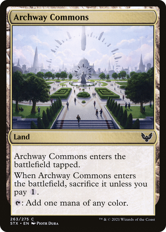 Archway Commons (STX-263) - Strixhaven: School of Mages