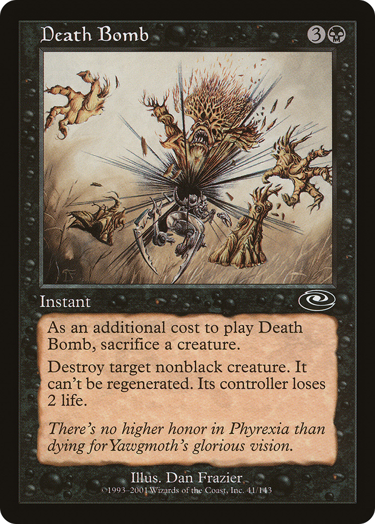 Death Bomb (PLS-041) - Planeshift Foil