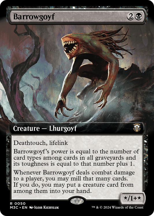 Barrowgoyf (Extended Art) (M3C-050) - Modern Horizons 3 Commander: (Extended Art) Foil