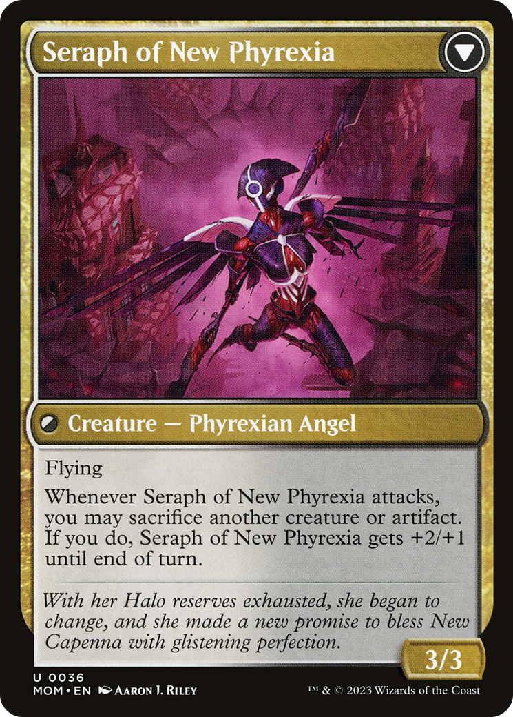 Seraph of New Capenna (MOM-036) - March of the Machine Foil