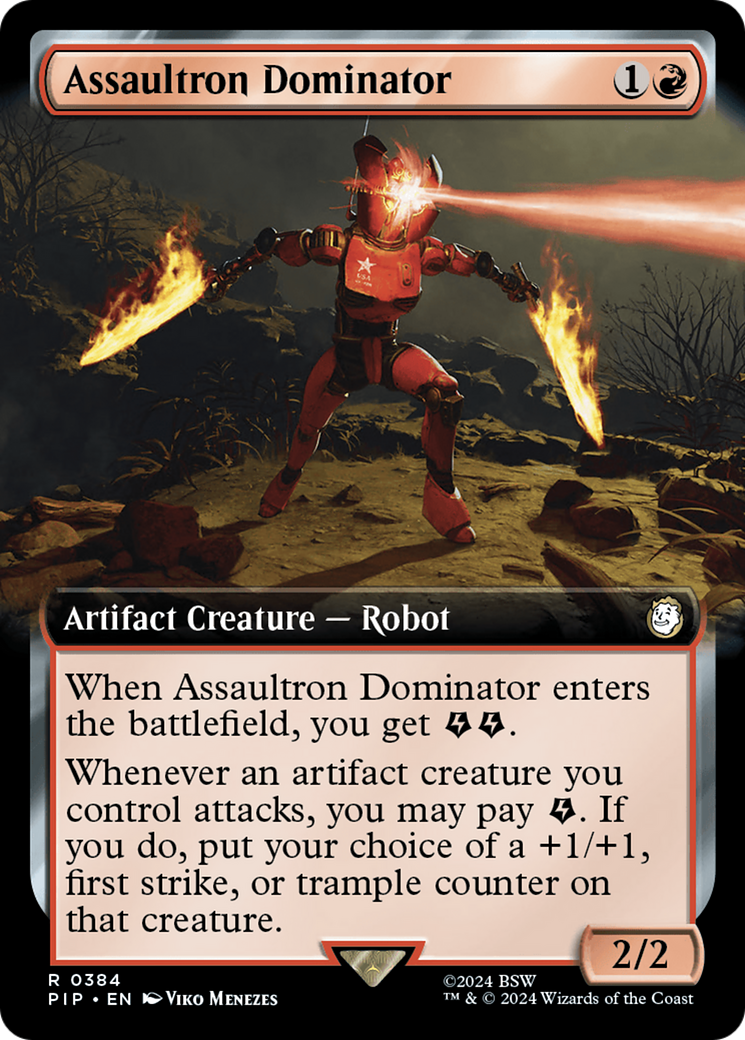 Assaultron Dominator (Extended Art) (PIP-384) - Fallout: (Extended Art)
