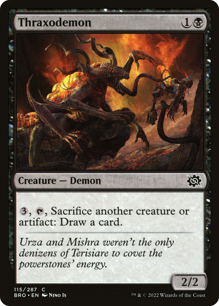 Thraxodemon (BRO-115) - The Brothers' War