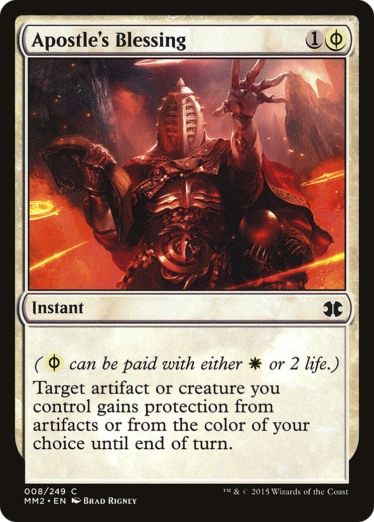 Apostle's Blessing (MM2-008) - Modern Masters 2015