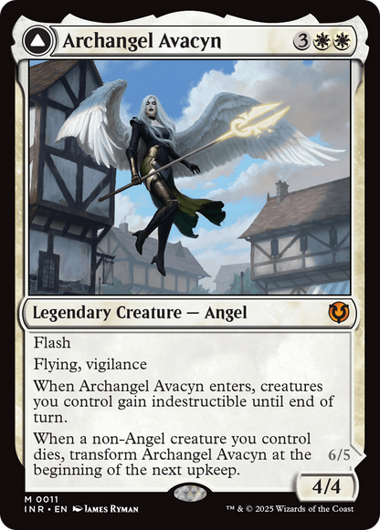 Archangel Avacyn // Avacyn, the Purifier (INR-011) - Innistrad Remastered