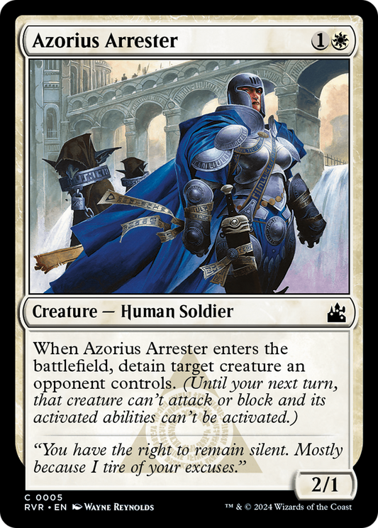 Azorius Arrester (RVR-005) - Ravnica Remastered Foil