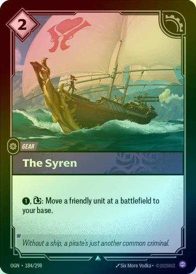 The Syren - 184/298 - Uncommon (Foil)