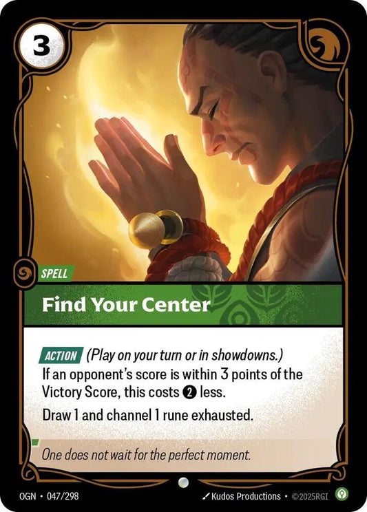 Find Your Center - 047/298 - Common