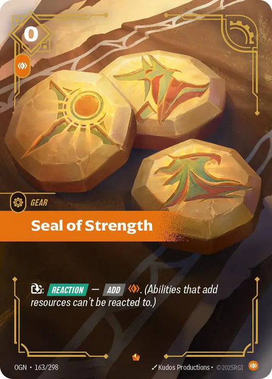 Seal of Strength - 163/298 - Epic Foil