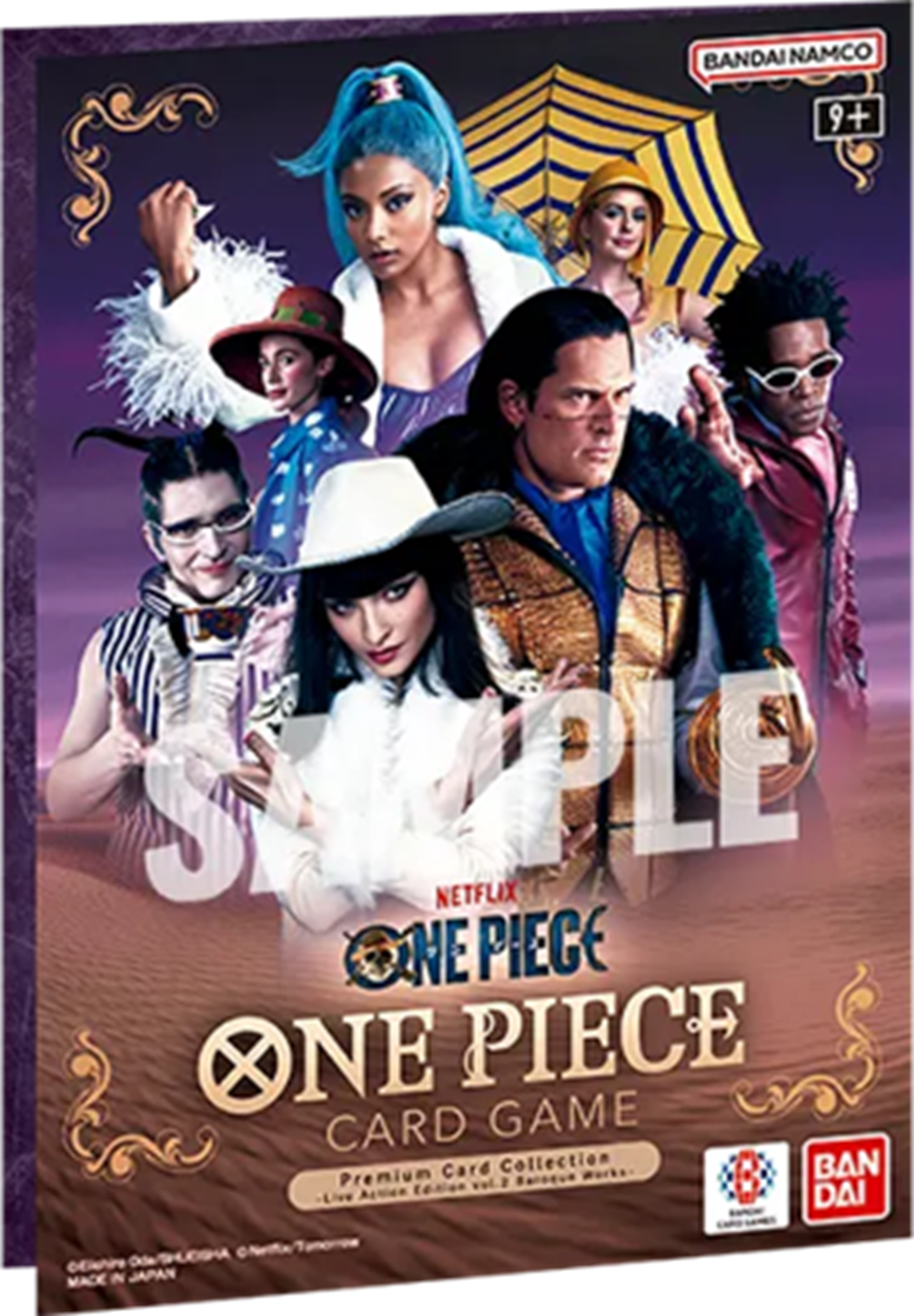 ONE PIECE CG PREMIUM CARD COLLECTION LIVE ACTION EDITION VOL.2 BAROQUE WORKS