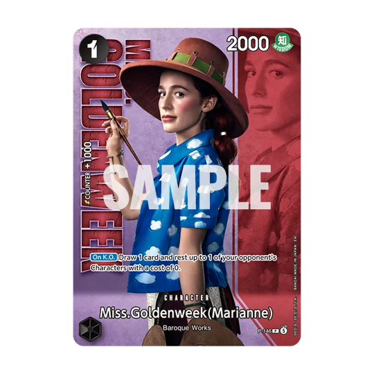 ONE PIECE CG PREMIUM CARD COLLECTION LIVE ACTION EDITION VOL.2 BAROQUE WORKS