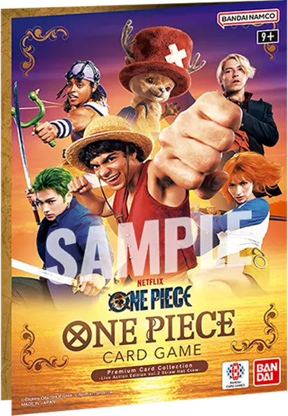 ONE PIECE CG PREMIUM CARD COLLECTION LIVE ACTION EDITION VOL.2 STRAW HAT CREW