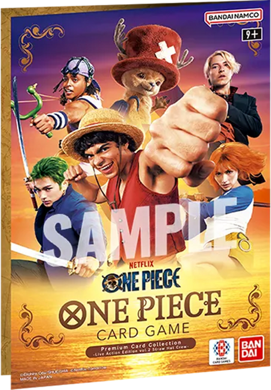 ONE PIECE CG PREMIUM CARD COLLECTION LIVE ACTION EDITION VOL.2 STRAW HAT CREW