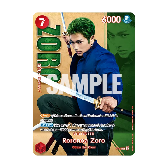 ONE PIECE CG PREMIUM CARD COLLECTION LIVE ACTION EDITION VOL.2 STRAW HAT CREW