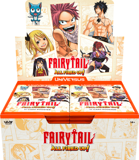 FAIRY TAIL ALL FIRED UP! BOOSTER DISPLAY