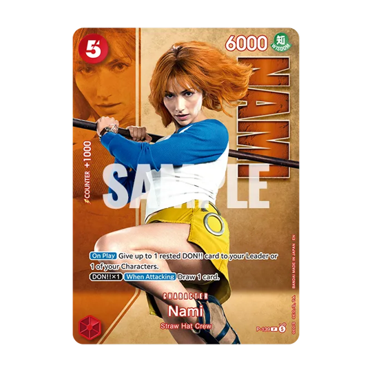 ONE PIECE CG PREMIUM CARD COLLECTION LIVE ACTION EDITION VOL.2 STRAW HAT CREW