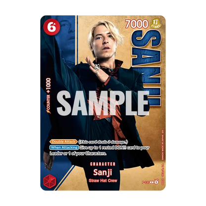 ONE PIECE CG PREMIUM CARD COLLECTION LIVE ACTION EDITION VOL.2 STRAW HAT CREW