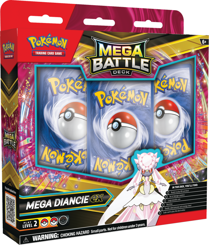 POKEMON MEGA BATTLE DECKS GENGAR EX/ DIANCIE EX