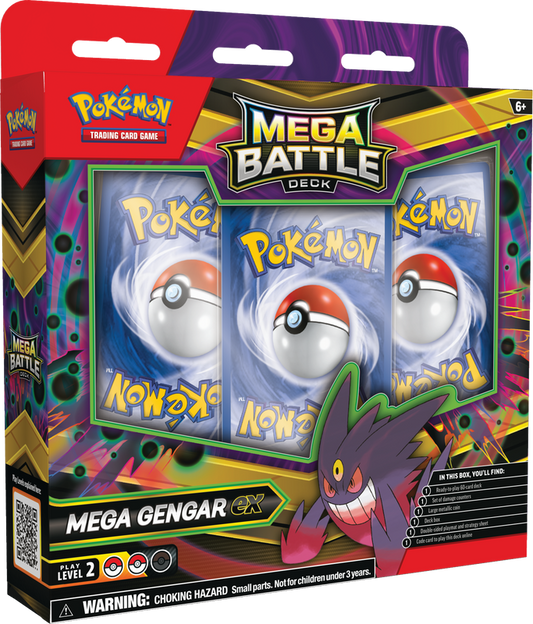 POKEMON MEGA BATTLE DECKS GENGAR EX/ DIANCIE EX