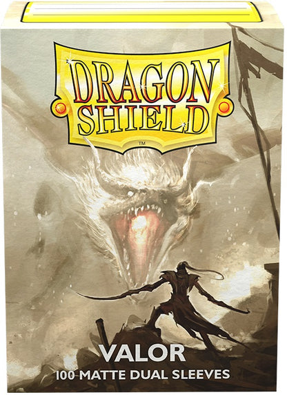 DRAGON SHIELD SLEEVES DUAL MATTE VALOR 100CT