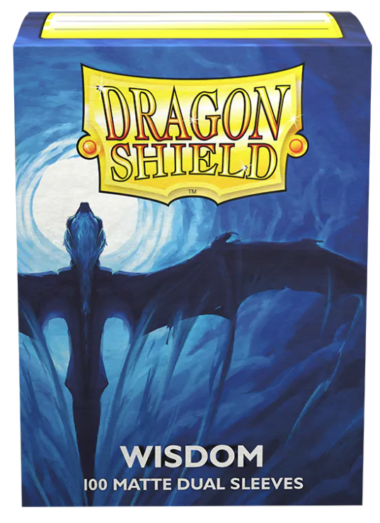DRAGON SHIELD SLEEVES DUAL MATTE WISDOM 100C