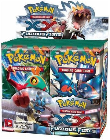 POKEMON XY3 FURIOUS FISTS BOOSTER