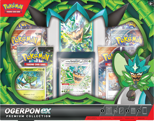 Pokémon Ogerpon Ex Premium Collection Box